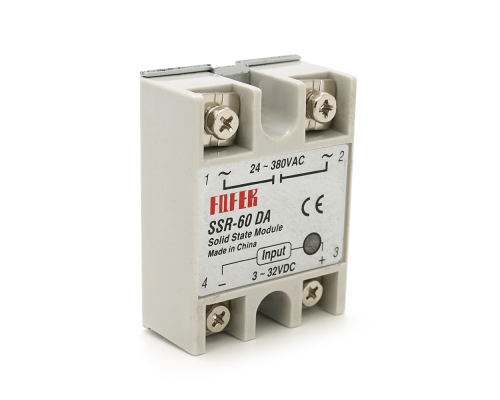Твердотільні реле FQFER SSR-60DA 60А 24-380VAC