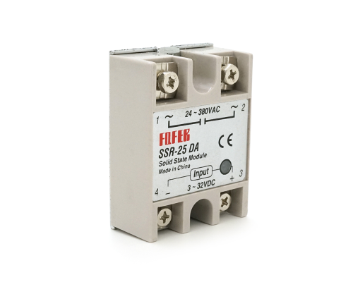 Твердотільні реле FQFER SSR-25DA 25А 24-380VAC