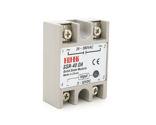 Твердотільні реле FQFER SSR-40DA 40А 24-380VAC