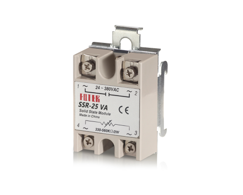 Твердотільні реле FQETR SSR-25VA 25А 24-380VAC
