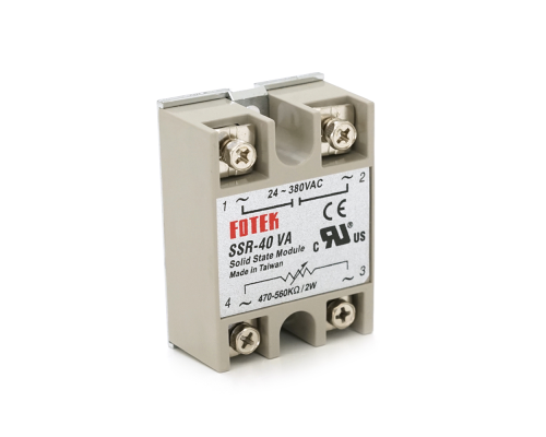 Твердотільні реле Fotek SSR-40VA 40А 24-380VAC