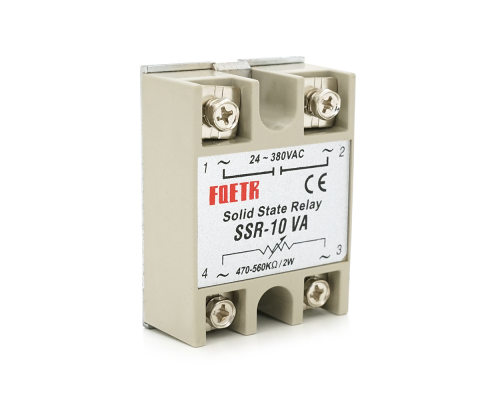 Твердотільні реле FQETR SSR-10VA 10А 24-380VAC