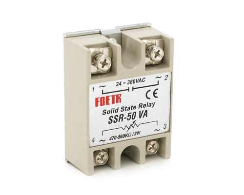 Твердотільні реле FQETR SSR-50VA 50А 24-380VAC Твердотільні реле FQETR SSR-50VA 50А 24-380VAC