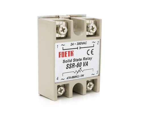 Твердотільні реле FQETR SSR-60VA 60А 24-380VAC