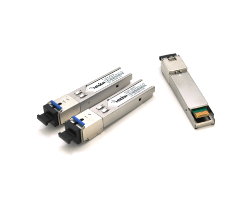 SFP модуль Merlion 1.25G 20km WDM SC підтримка DDM TX1310/RX1550