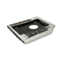Адаптер підключення HDD 2.5 '' 9.5 mm в відсік приводу ноутбука SATA / mSATA (HDC-25), корпус aluminum+plastic, Blister, Q100