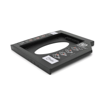 Адаптер підключення HDD 2.5 '' 9.5 mm в відсік приводу ноутбука SATA / mSATA (HDC-25), корпус plastic, Blister,Q100