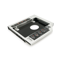 Адаптер підключення HDD 2.5 '' 12.7 mm в відсік приводу ноутбука SATA / mSATA (HDC-25), корпус aluminum+plastic, Blister, Q100