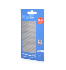 Силіконова термопрокладка HY-153, 85x45x1.0mm, Gray,> 15.3W / m-K, -30 ° ≈200°, питома вага -2g /cm3, Blister