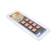 Охолоджуючий радіатор PCcooler B16, 4.4g, мідь, 14х12х5,5мм, 8 штук у блістері
