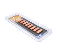 Охолоджуючий радіатор PCcooler B15, 5.5g, медь, 22х8х5мм, 8 штук у блістері