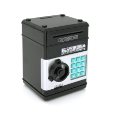 Скарбничка-сейф YT-907-17, кодовий замок, Black, Box
