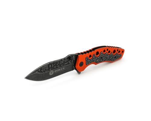 Ніж складний Boker-F96, ручка сталь + алюміній, довжина 213 мм, 207 гр, Box Ніж складний Boker-F96, ручка сталь + алюміній, довжина 213 мм, 207 гр, Box