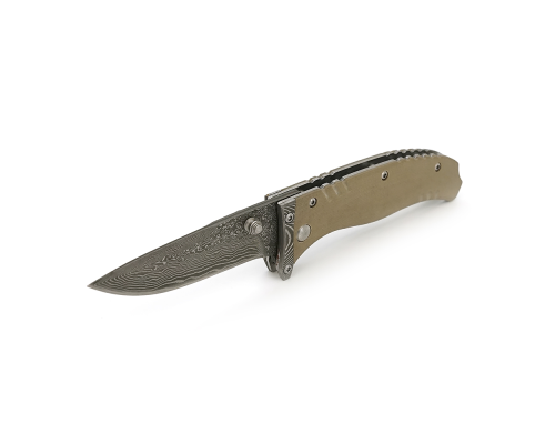 Ніж складний Browning-F107 Damascus, ручка дамаська сталь, довжина 178 мм, 160 гр, Box Ніж складний Browning-F107 Damascus, ручка дамаська сталь, довжина 178 мм, 160 гр, Box