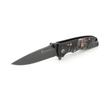 Ніж складаний Browning-DA80-1, ручка сталь з малюнком, довжина 225 мм, 265 гр, Box