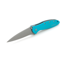 Ніж складаний Kershaw-1660 Blue, ручка сталь + титан, довжина 179 мм, 100 гр, Box