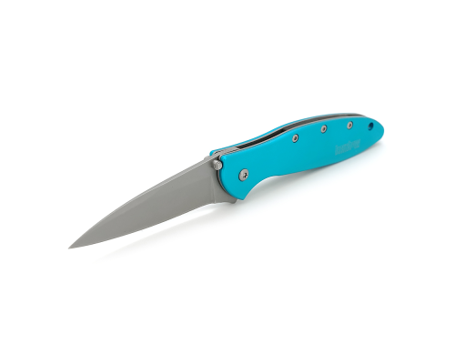 Ніж складаний Kershaw-1660 Blue, ручка сталь + титан, довжина 179 мм, 100 гр, Box