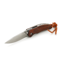 Ніж складний Browning-D2, ручка дерево, довжина 148 мм, 100 гр, Brown