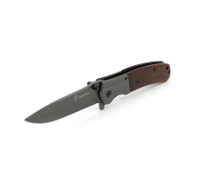 Ніж складний Browning-DA98, ручка сталь + дерево, довжина 223 мм, 238 гр, Box