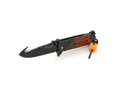 Ніж складний Browning-DA311, ручка сталь + дерево, довжина 232 мм, 310 гр, Box Ніж складний Browning-DA311, ручка сталь + дерево, довжина 232 мм, 310 гр, Box