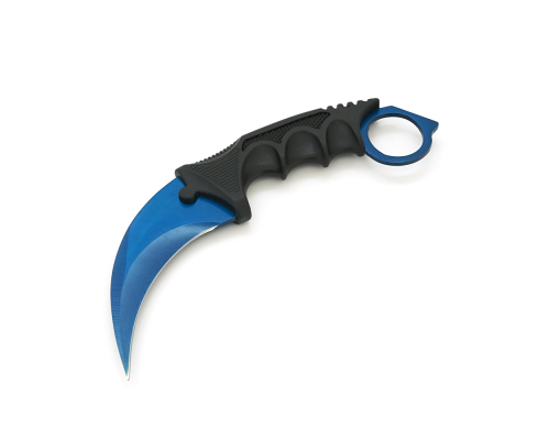 Ніж складний Defense Blue, ручка пластик + карбон, довжина 188 мм, 165 гр, Box Ніж складний Defense Blue, ручка пластик + карбон, довжина 188 мм, 165 гр, Box