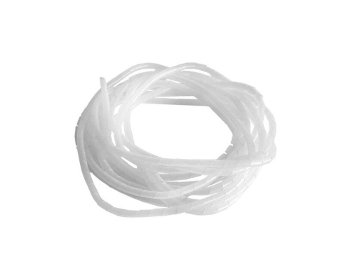 Спіральний кабельний організатор, діаметр 12mm, довжина 8m, White Спіральний кабельний організатор, діаметр 12mm, довжина 8m, White