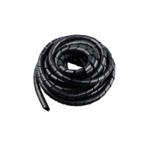Спіральний кабельний організатор діаметр 30mm, довжина 1.5m, Black