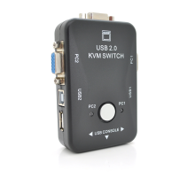 2-портовий KVM свіч, перемикач USB