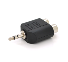 Спліттер Jack 3.5 (тато)/2*RCA (мама), Техпакет, Q100