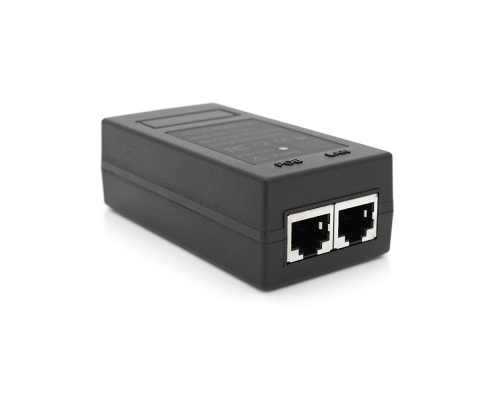 POE інжектор 15V 0.8A (12Вт) з портами Ethernet 10/100Мбіт/с, без кабелю живлення