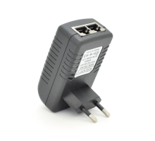 POE інжектор 48V 0,5A (24Вт) з портами Ethernet 10/100Мбіт / с