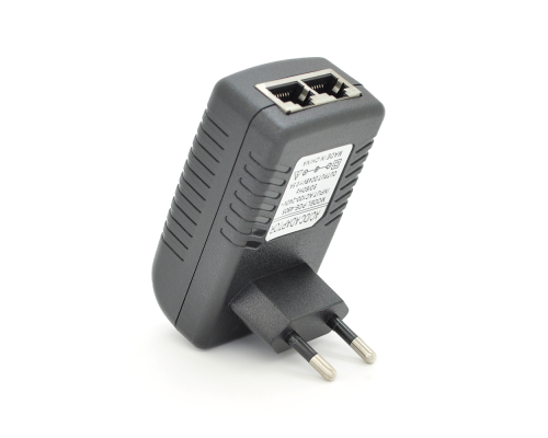 POE інжектор 48V 0,5A (24Вт) з портами Ethernet 10/100Мбіт / с