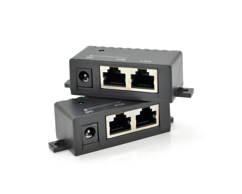 POE інжектор IEEE 802.3af PoE з портом Ethernet 10/100/1000 Мбіт / с