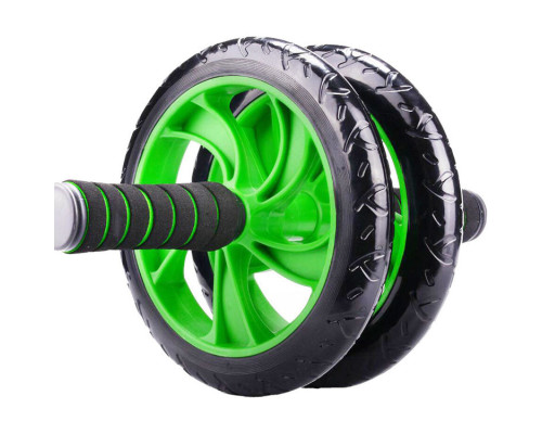 Гімнастичне спортивне фітнес-колесо Double wheel Abs health abdomen round ⁇ Тренажер-ролик для м'язів Гімнастичне спортивне фітнес-колесо Double wheel Abs health abdomen round ⁇ Тренажер-ролик для м'язів