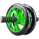 Гімнастичне спортивне фітнес-колесо Double wheel Abs health abdomen round ⁇ Тренажер-ролик для м'язів