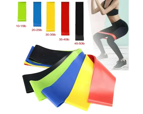 Резинки для фітнесу Fitness Loop Bands комплект 5 шт