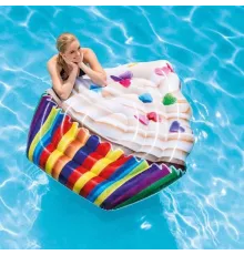 Надувний пліт Intex 58770 Кекс (142x135 см) Cupcake Mat