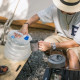 Складана каністра для води з краном 15 л