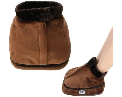 Вібро масажер із підігрівом для ніг 2 в 1 Warm Massager