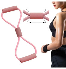 Эспандер для фитнеса FITNESS тренировок похудения спорта йоги, восьмерка, для мужчин женщин