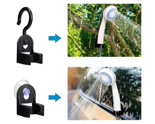 Душ портативний, кемпінговий із помпою на акумуляторі USB Travel shower 2200 мАг