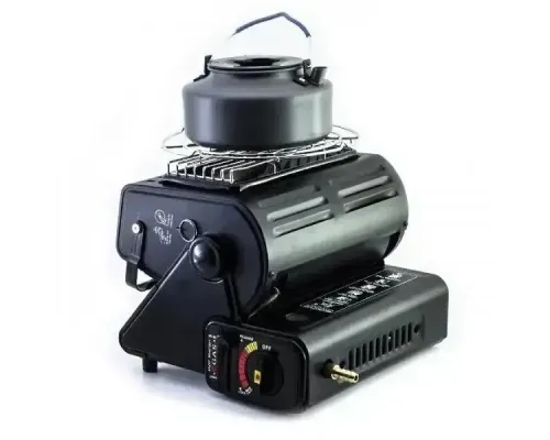 Нагрівач-плита газова Gas stove 2in1 heater з керамічним нагрівачем Нагрівач-плита газова Gas stove 2in1 heater з керамічним нагрівачем