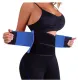 Пояс для схуднення на липучці Hot Shapers Belt Power стягувальний Чорно-синій