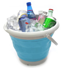 Ведро 10 литров туристическое складное SmartUS Collapsible Bucket
