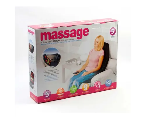 Масажна накидка на крісло Massage JB-100B 12/220V LY61