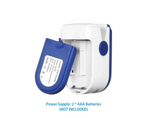 Пульсоксиметр Fingertip LK88 Pulse Oximeter Біло-синій