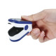 Пульсоксиметр Fingertip LK88 Pulse Oximeter Біло-синій