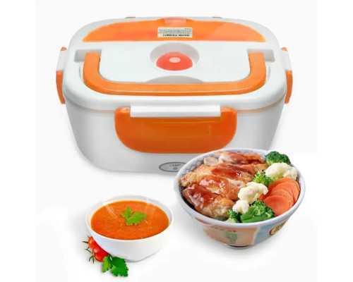 Ланч-бокс с функцией подогрева еды Electric lunch box Контейнер для еды с подогревом