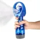Вентилятор ручной Water Spray Fan с увлажнителем | Портативный ручной мини-вентилятор BLUE
