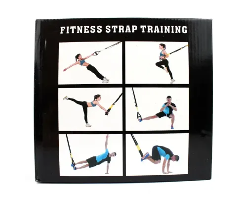 Тренувальні петлі фітнес-тренажер Fitness Strap Training 142162 Тренувальні петлі фітнес-тренажер Fitness Strap Training 142162